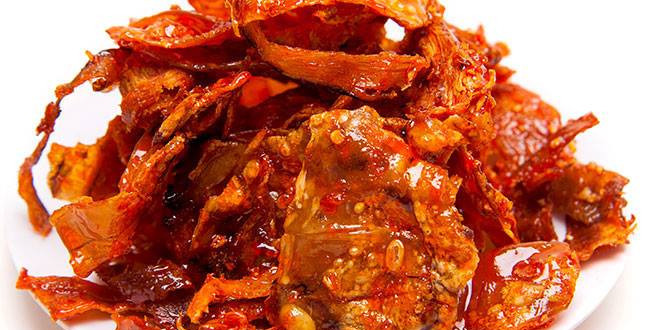 cách làm mực khô rim me