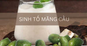 Top 10 công thức sinh tố mãng cầu ngon và bổ dưỡng