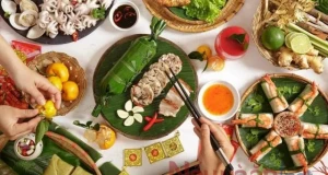 Thực đơn ngày Tết đậm đà hương vị truyền thống