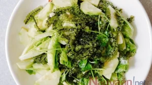 Cách làm salad rong nho