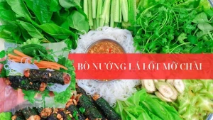 Bò Nướng Lá Lốt Mỡ Chài Món Ngon Đơn Giản Dễ Làm