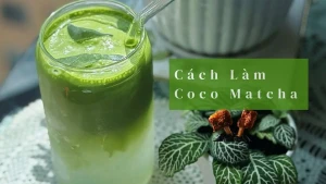Cách Làm Coco Matcha Chuẩn Vị Quán Và Công Thức Kem Matcha Béo Mịn