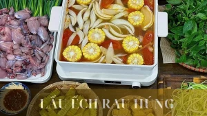 Lẩu Ếch Rau Húng Món Ngon Lạ Miệng