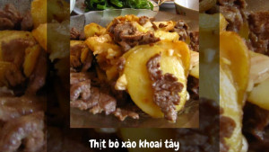 Thịt bò xào khoai tây,Cách cho khoai tây chín mềm không nát