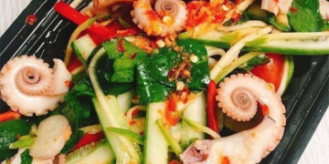 Cách làm nộm bạch tuộc dưa leo chua ngọt chuẩn vị bếp Việt