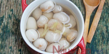 Cách nấu chè bột lọc