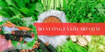 Bò Nướng Lá Lốt Mỡ Chài Món Ngon Đơn Giản Dễ Làm